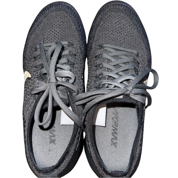 Nike Air Vapormax Flyknit Midnight Fog Black Grey 849557-009 Womens Size 7 - Picture 5 of 7